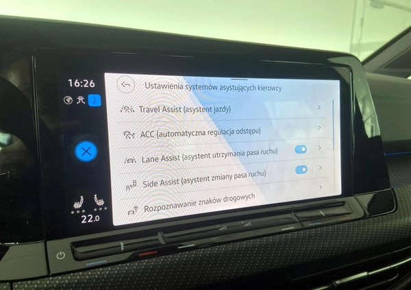 Volkswagen Golf cena 149900 przebieg: 20000, rok produkcji 2023 z Września małe 436